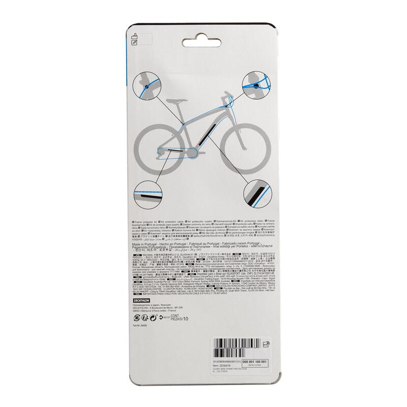 PROTEÇÃO TRANSPARENTE QUADRO BICICLETA