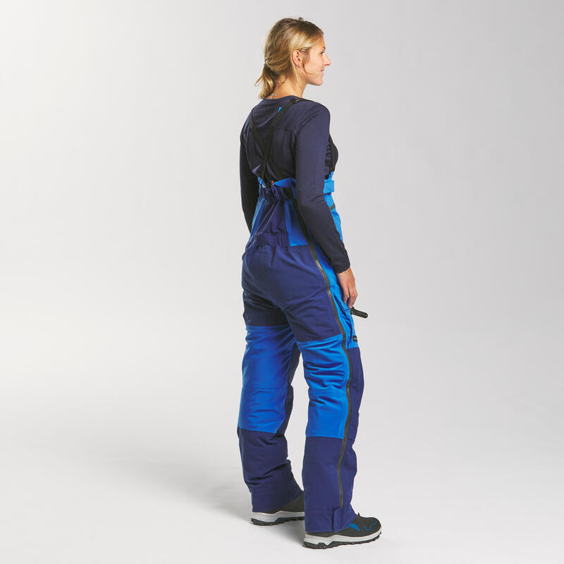 3-in-1-Trägerhose unisex Trekking warm wasserdicht - Arctic 900