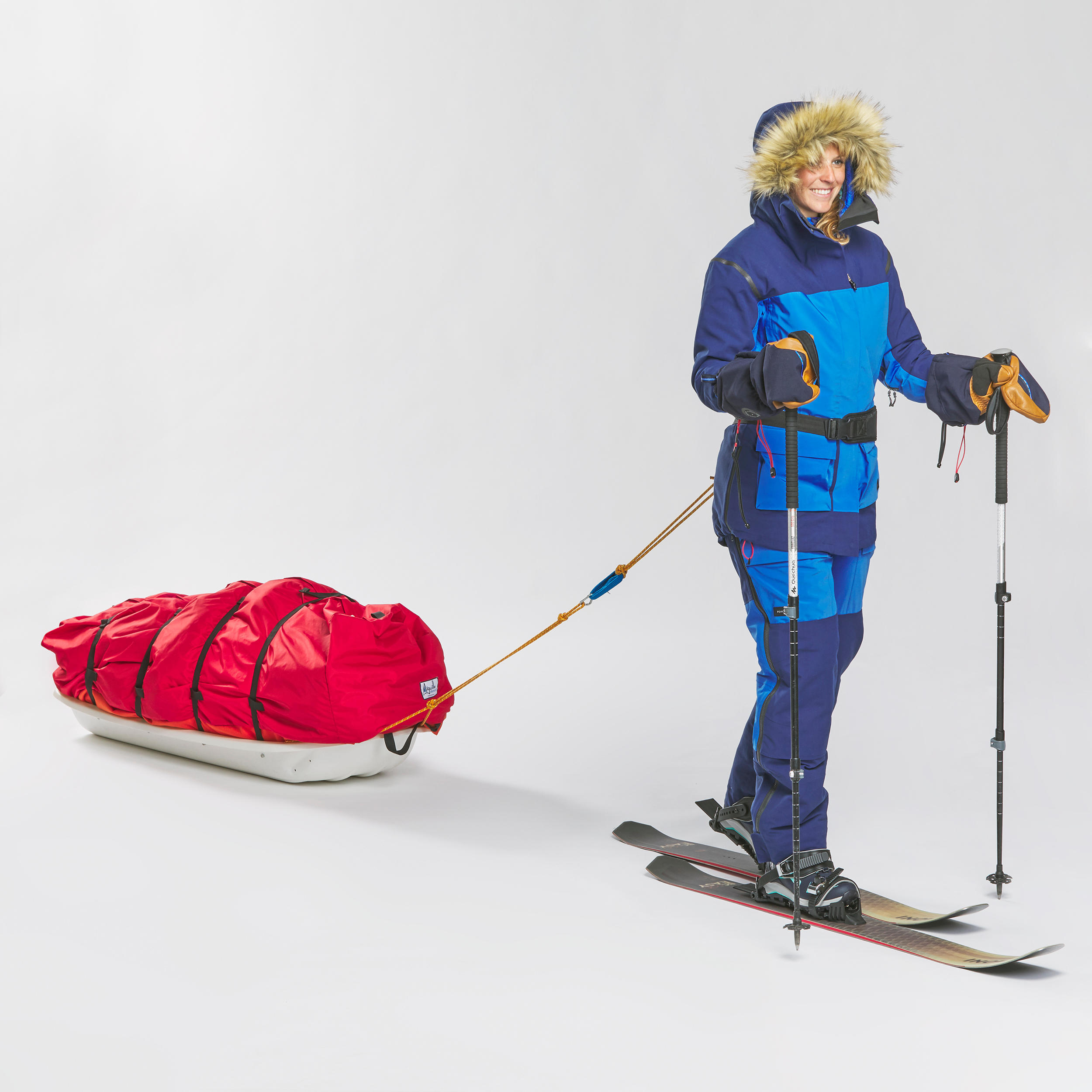 Calças de TRekking 3 em 1 quentes e impermeáveis - ARCTIC 900 - Unissexo 16/16