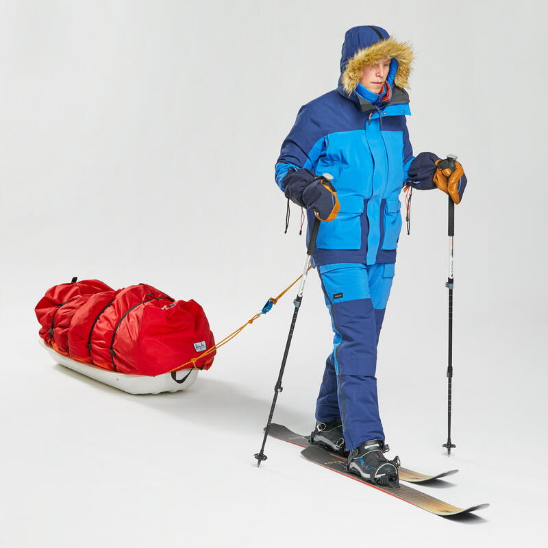 3-in-1-Trägerhose unisex Trekking warm wasserdicht - Arctic 900