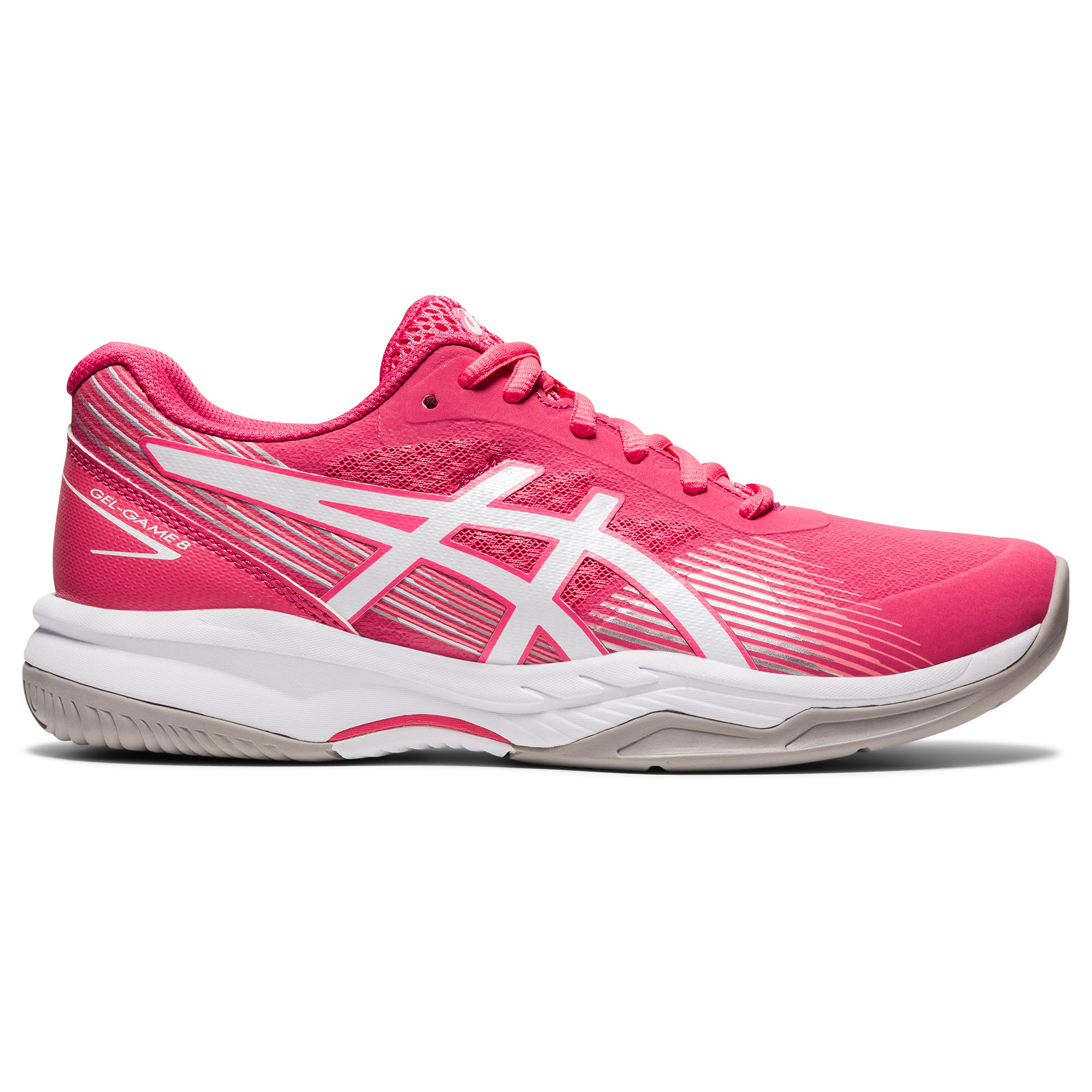 Women's Tennis Shoes Gel Game - Pink/White 1/7