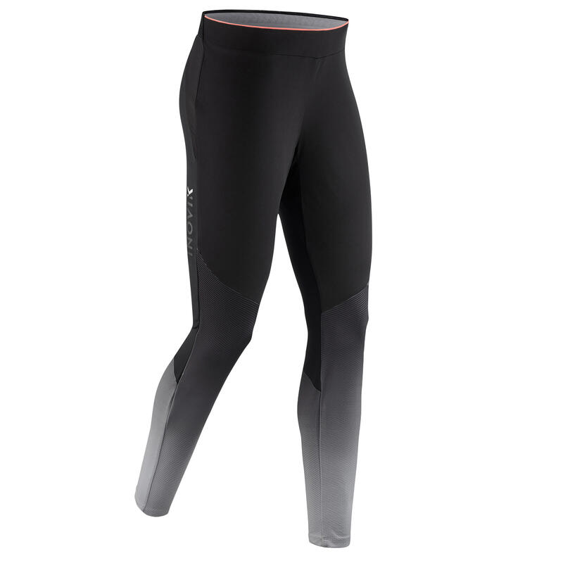 WOMEN'S Cross-Country Skiing Tights XC S TIGHT 500 - Black