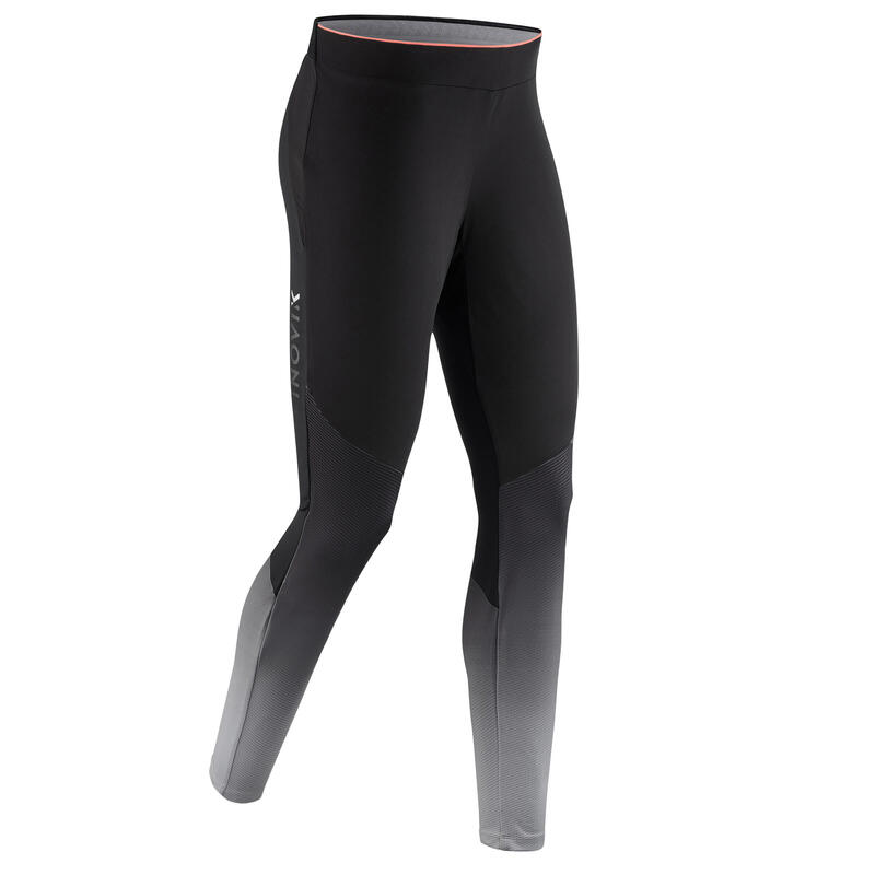 Langlaufhose Tights XC S 500 Damen schwarz