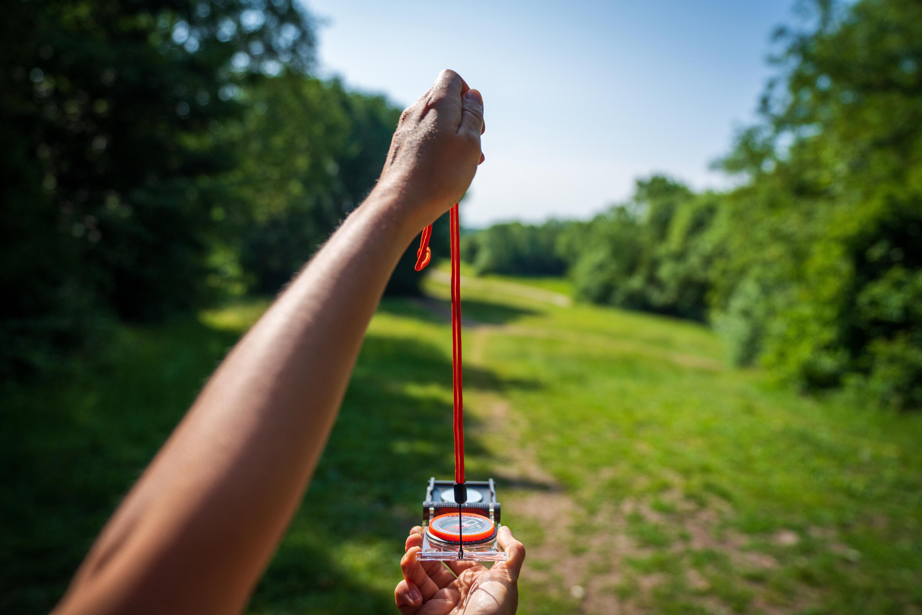 Peilkompass mit Spiegel Grad- und Stricheinteilung - Explorer 900 12/13