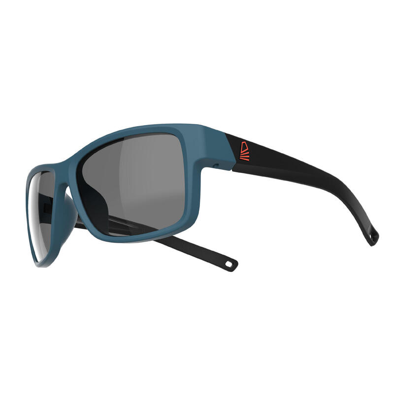 Lunettes de soleil polarisées flottantes voile adulte 100 taille M Pétrole noir