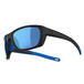 Sonnenbrille Segeln Damen/Herren schwimmfähig polarisierend 500 Grösse M schwarz