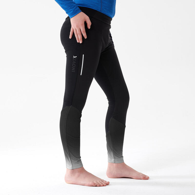 Collant de ski de fond noir - XC S TIGHT 500 -enfant