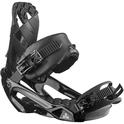 
      Men's and Women's All-Mountain/Freestyle Snowboard Bindings - RHYTHM Black
  