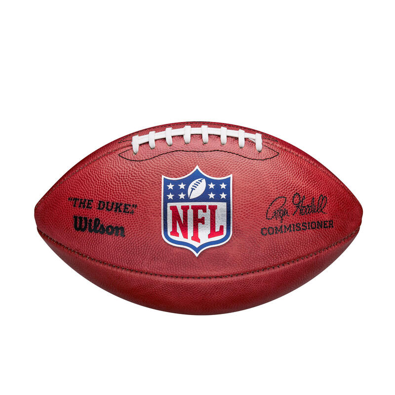 NFL DUKE GAME BALL Ballon officiel de la NFL en cuir pour les 14 ans et plus