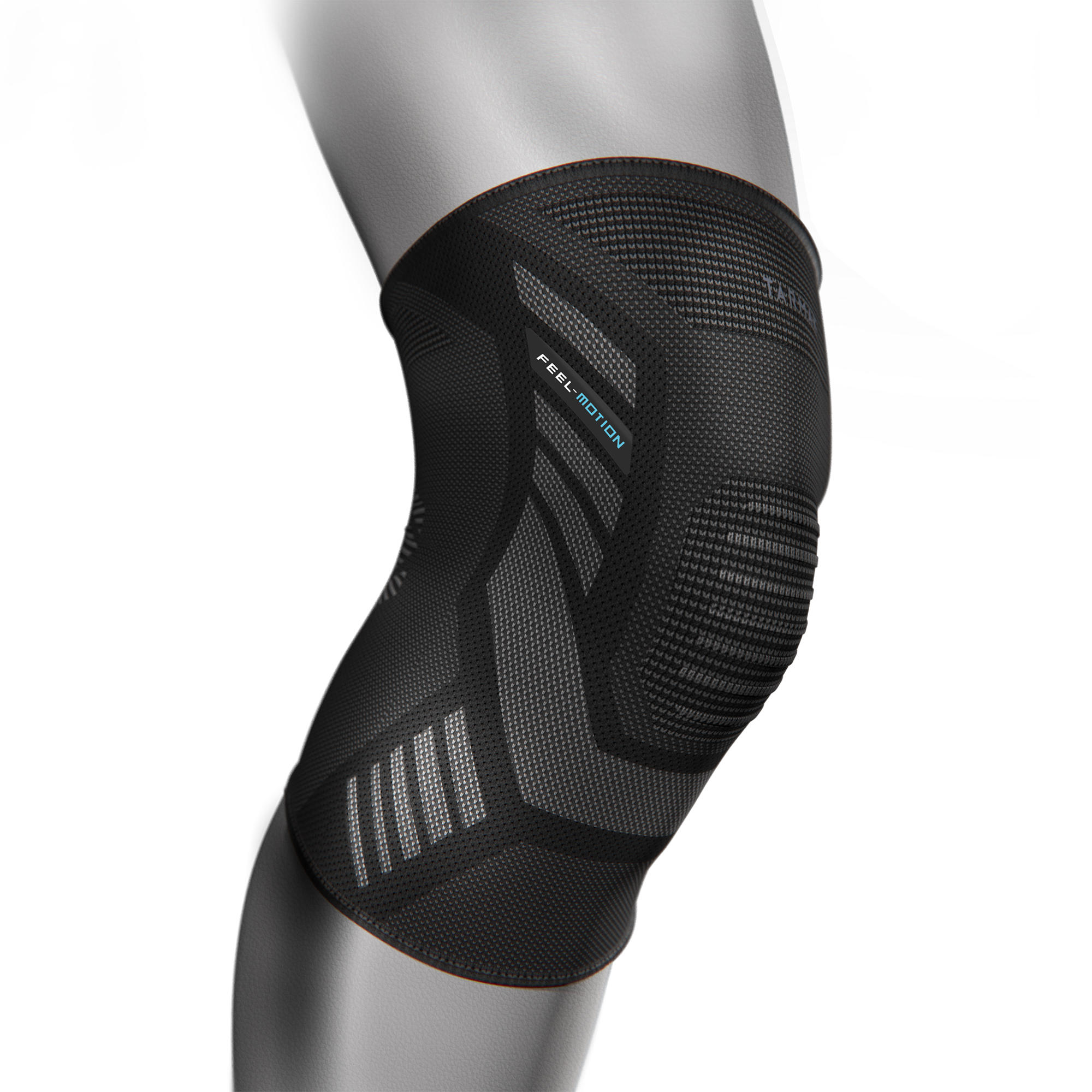 TARMAK Ginocchiera ambidestra unisex PREVENT 500 nera