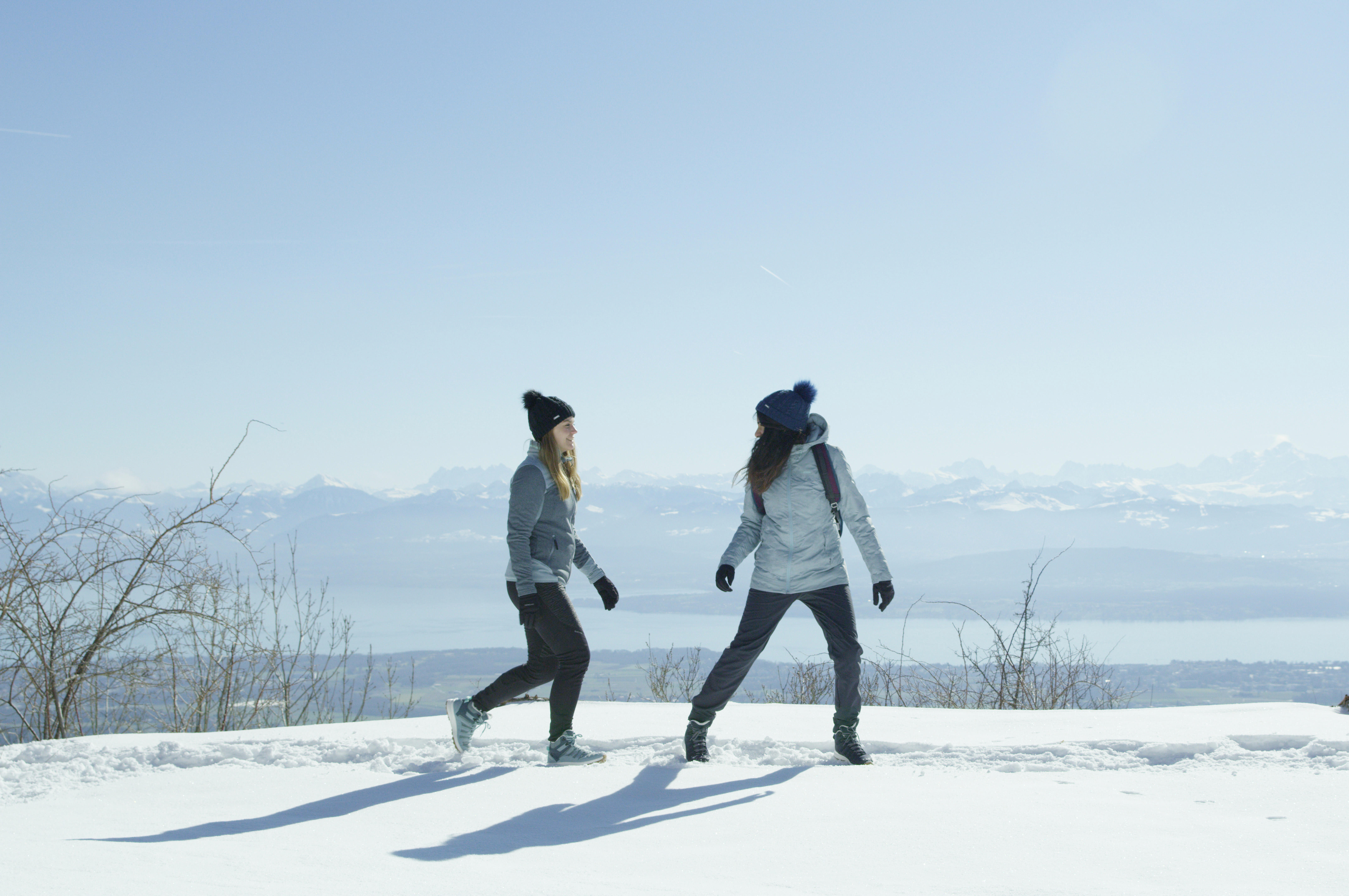 Bottes d’hiver femme – SH 500 bleu foncé - QUECHUA