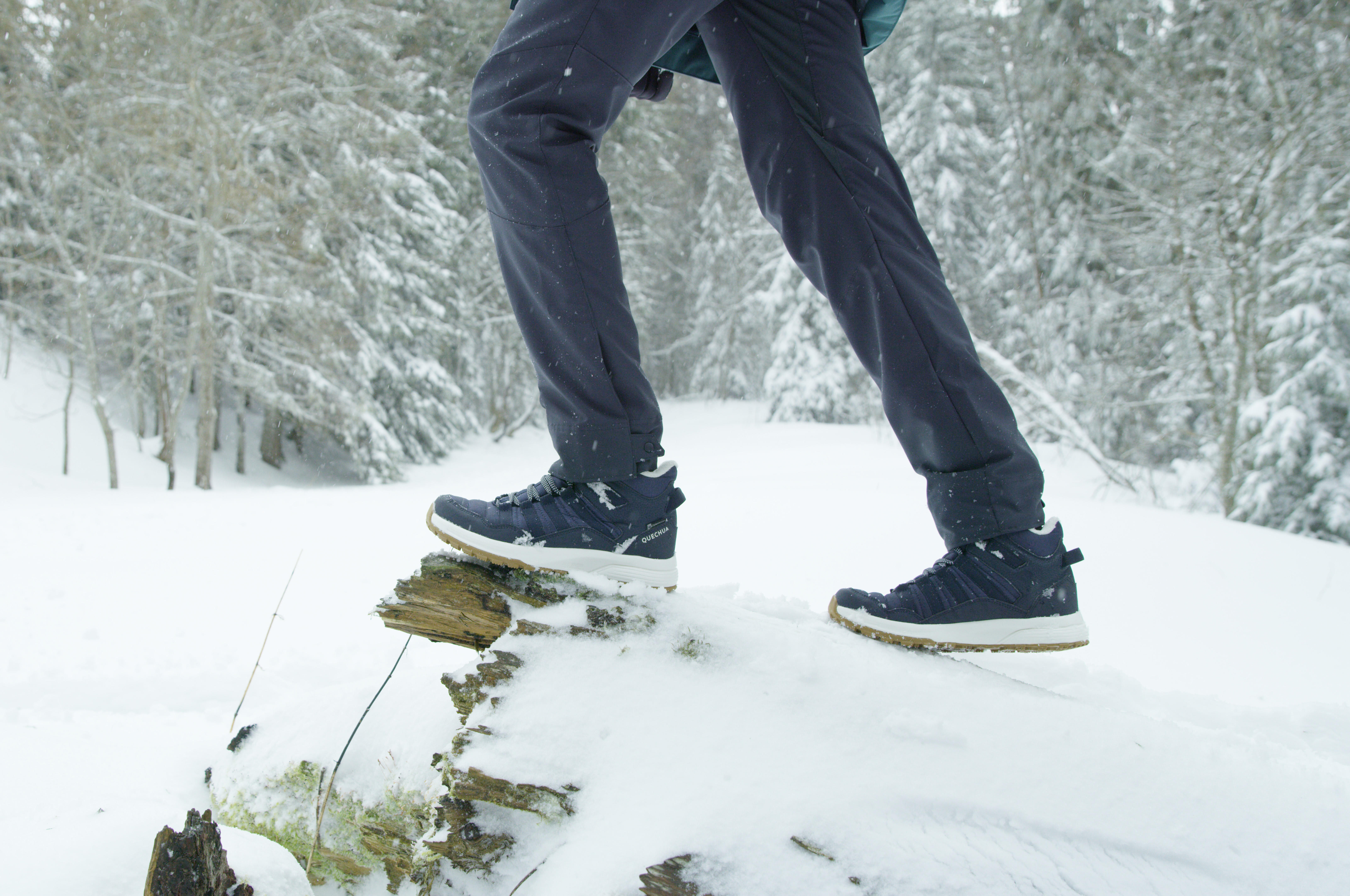 Women’s Winter Boots - SH 500 Grey - QUECHUA