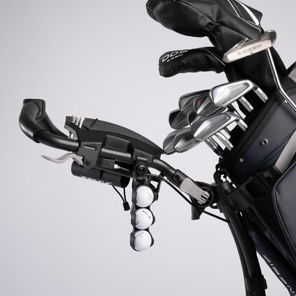 KOLICA ZA GOLF ROVIC RV1C RUČNA - CRNA