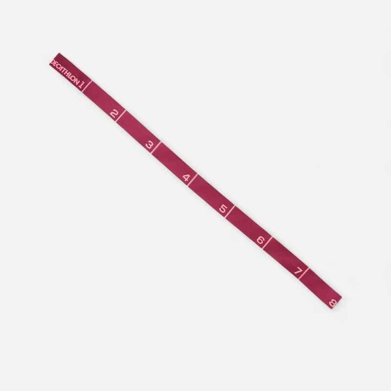 Elastikband Medium 10 kg/22 lbs Textil bordeauxrot Elastikband Medium 10 kg/22 lbs Textil bordeauxrot