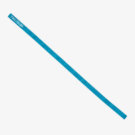 Fitness Fabric Low Resistance Band (15 lb/7 kg) - Turquoise