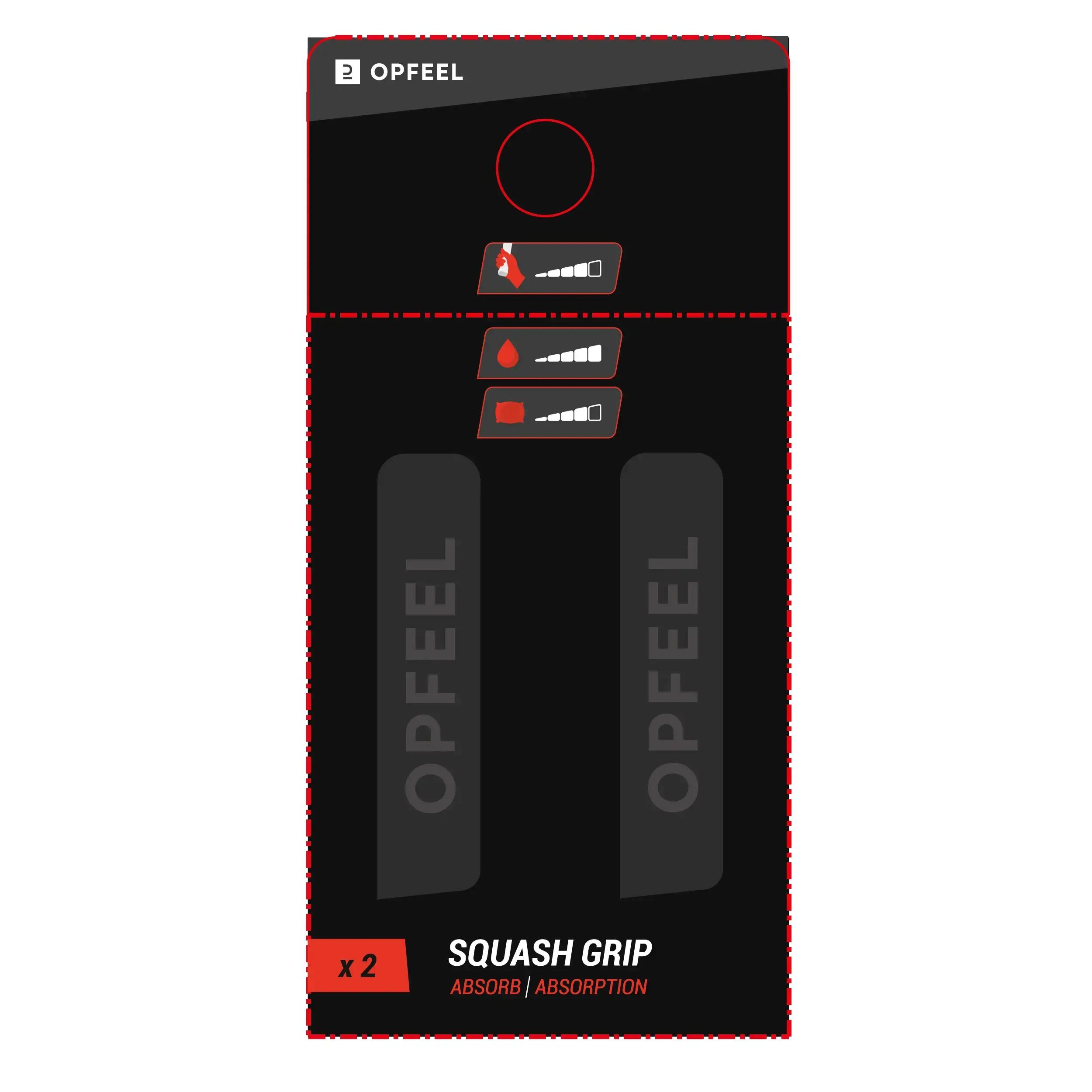 Squashgrip, 2db 3/3