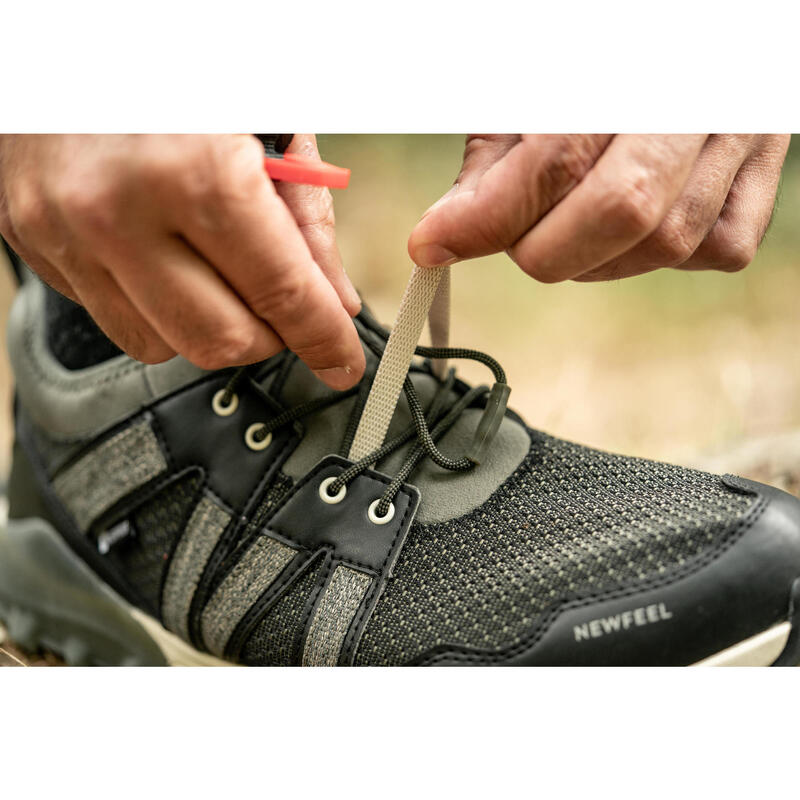 Waterdichte schoenen voor nordic walking NW 580 kaki