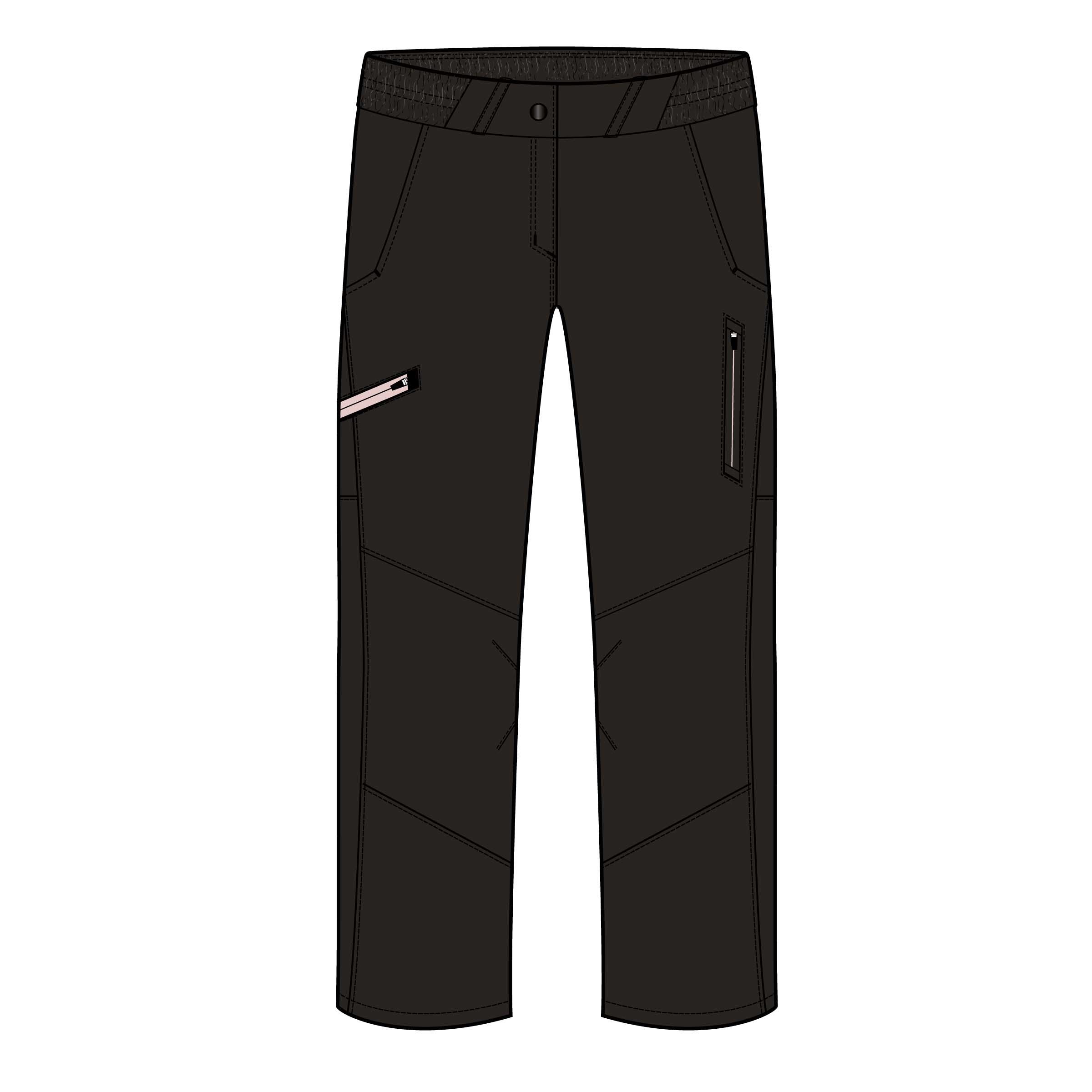Pantaloni vela donna SAILING 500 neri 3/10