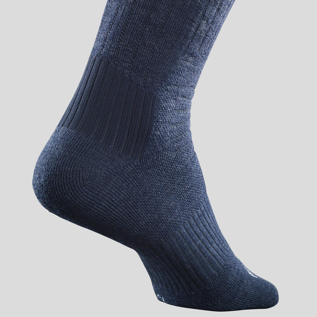 Turistické vysoké hrejivé ponožky SH100 X-Warm 2 páry