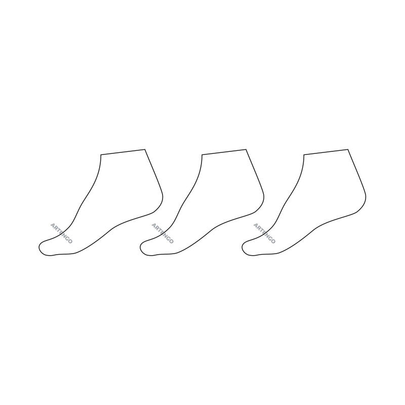 RS 160 Adult Mid-High Sports Socks Tri-Pack - White