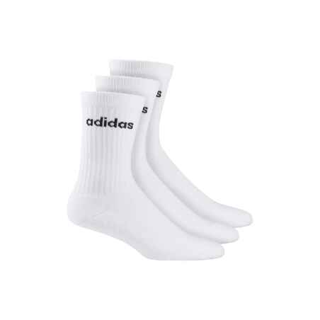 Aukštos sportinės kojinės, 3 vienetai, baltos