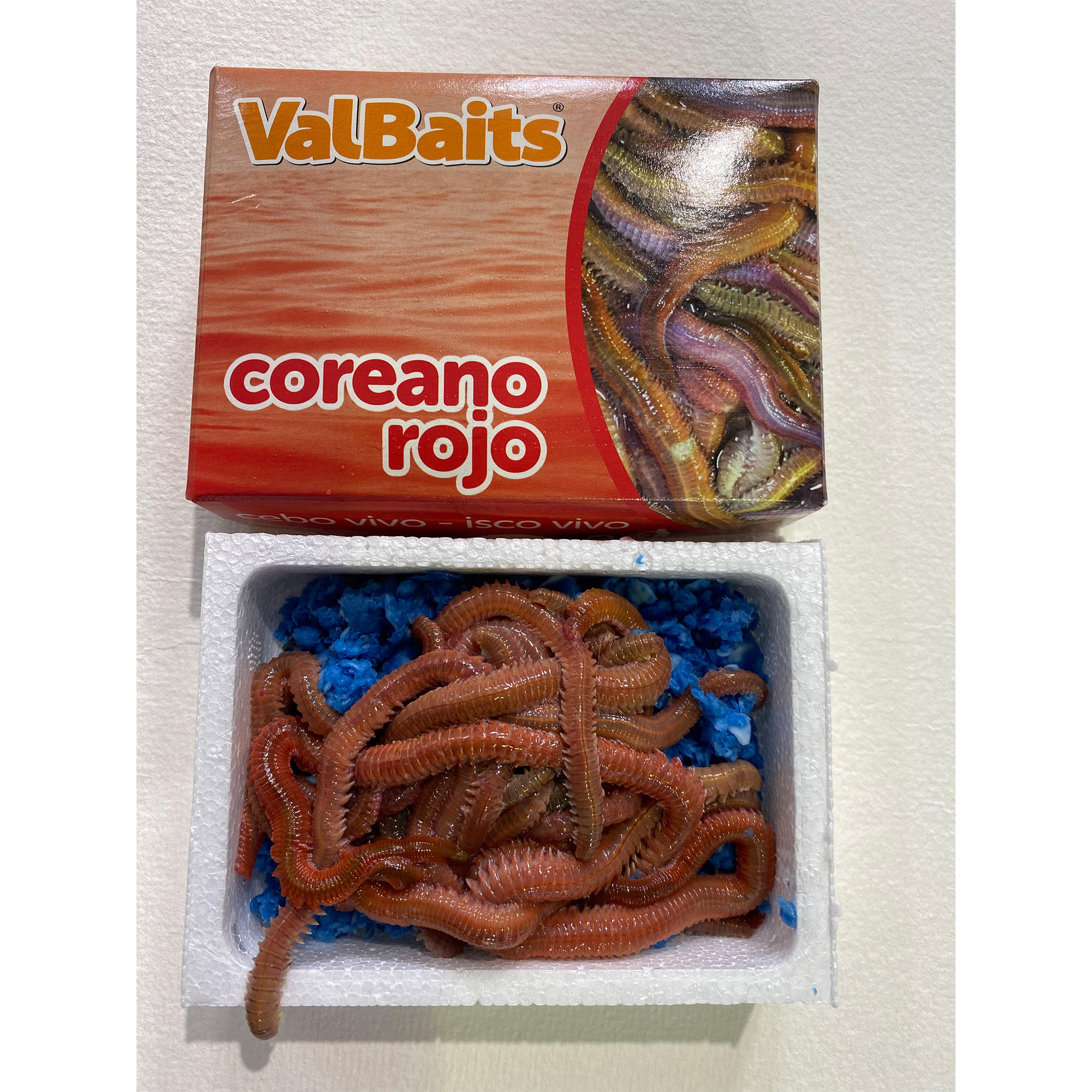 VALBAITS Coreano Rojo 30 Gr Valbaits