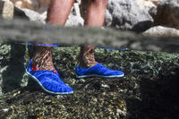 Zapatillas Acuáticas SNK120 Adulto Azul Rojo