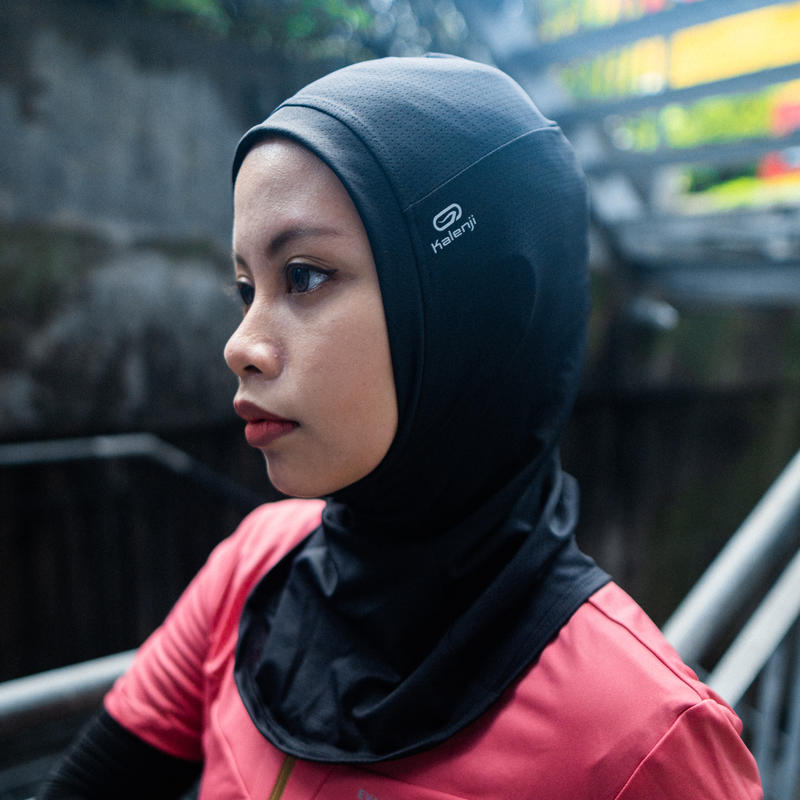  RUNNING  HIJAB  BLACK