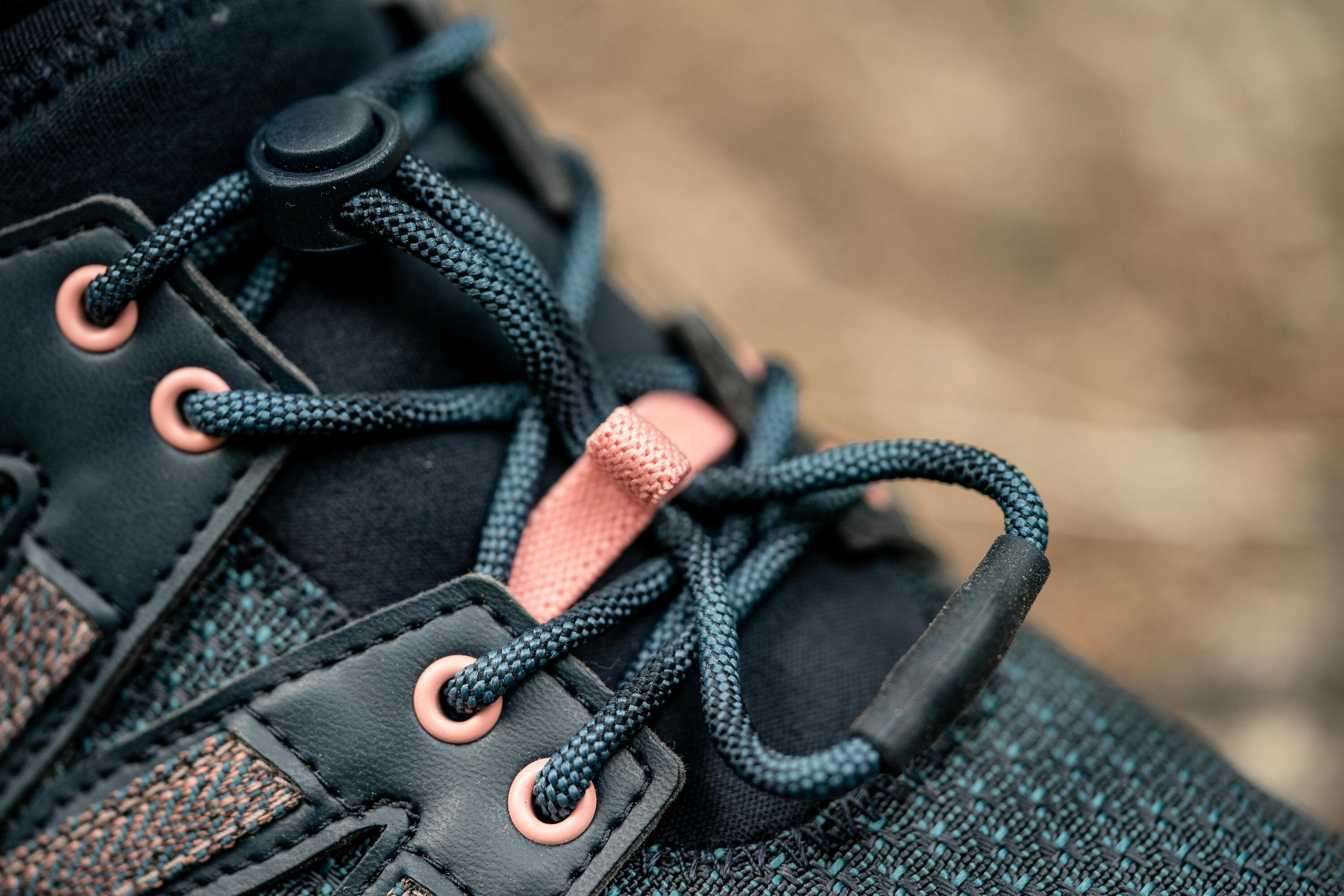 Zapatillas Marcha Nórdica Impermeables NW 580 Mujer - Azul 15/19