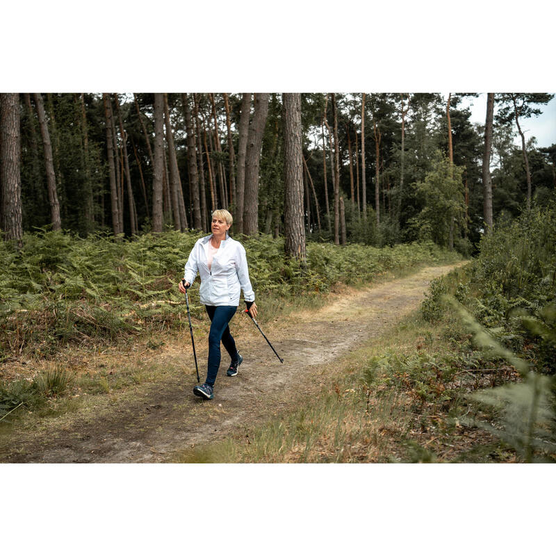 Waterdichte schoenen voor nordic walking NW 580 blauw