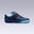 Zapatillas Fútbol sala niños Kipsta Ginka 500 Velcro azul