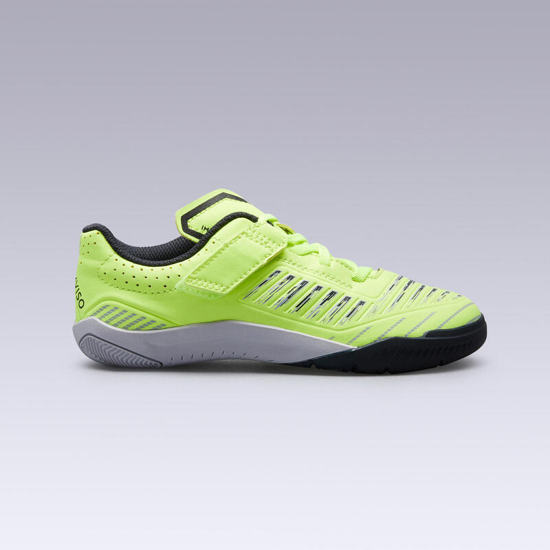 Chaussures de Futsal enfant GINKA 500 jaune