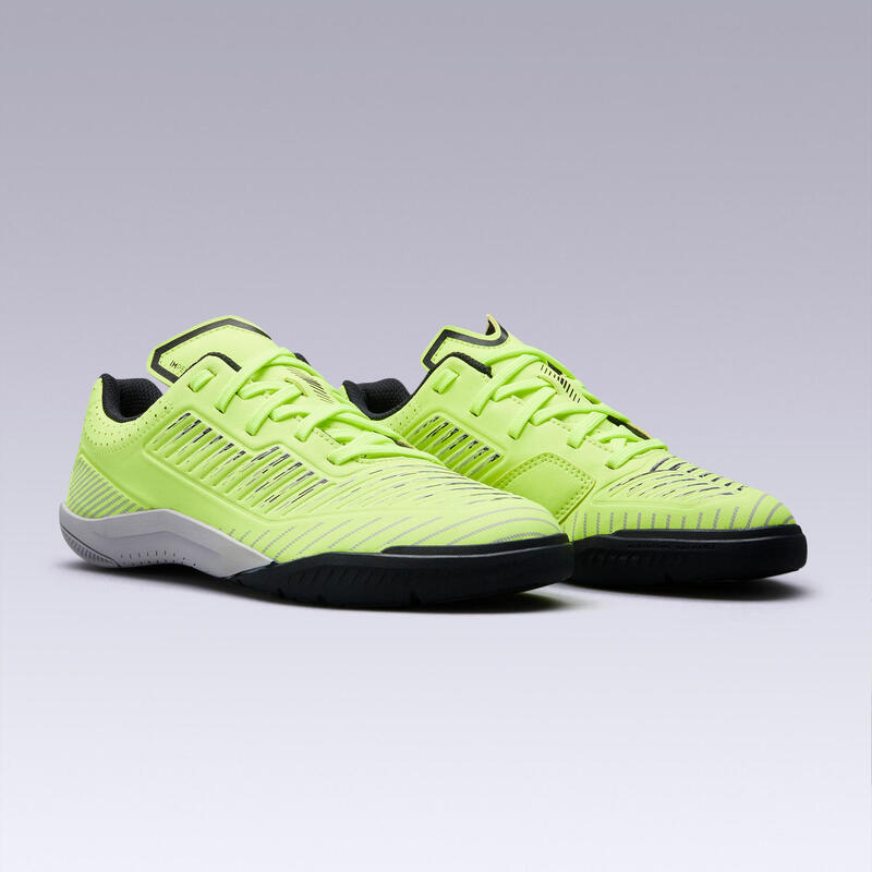 Kinder Hallenschuhe Futsal Ginka 500 gelb
