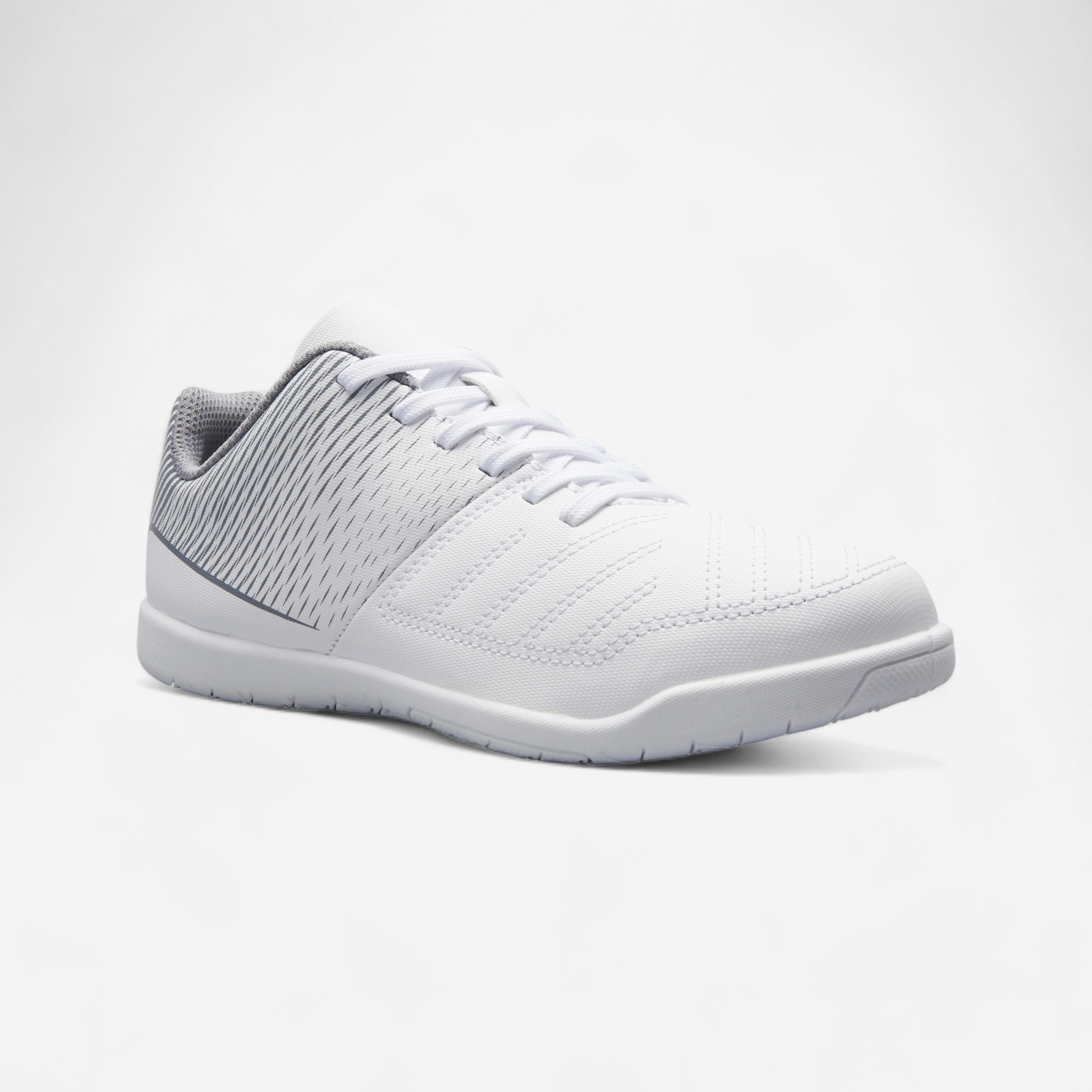 Kipsta Kids' Futsal Trainers 100 - Ice White