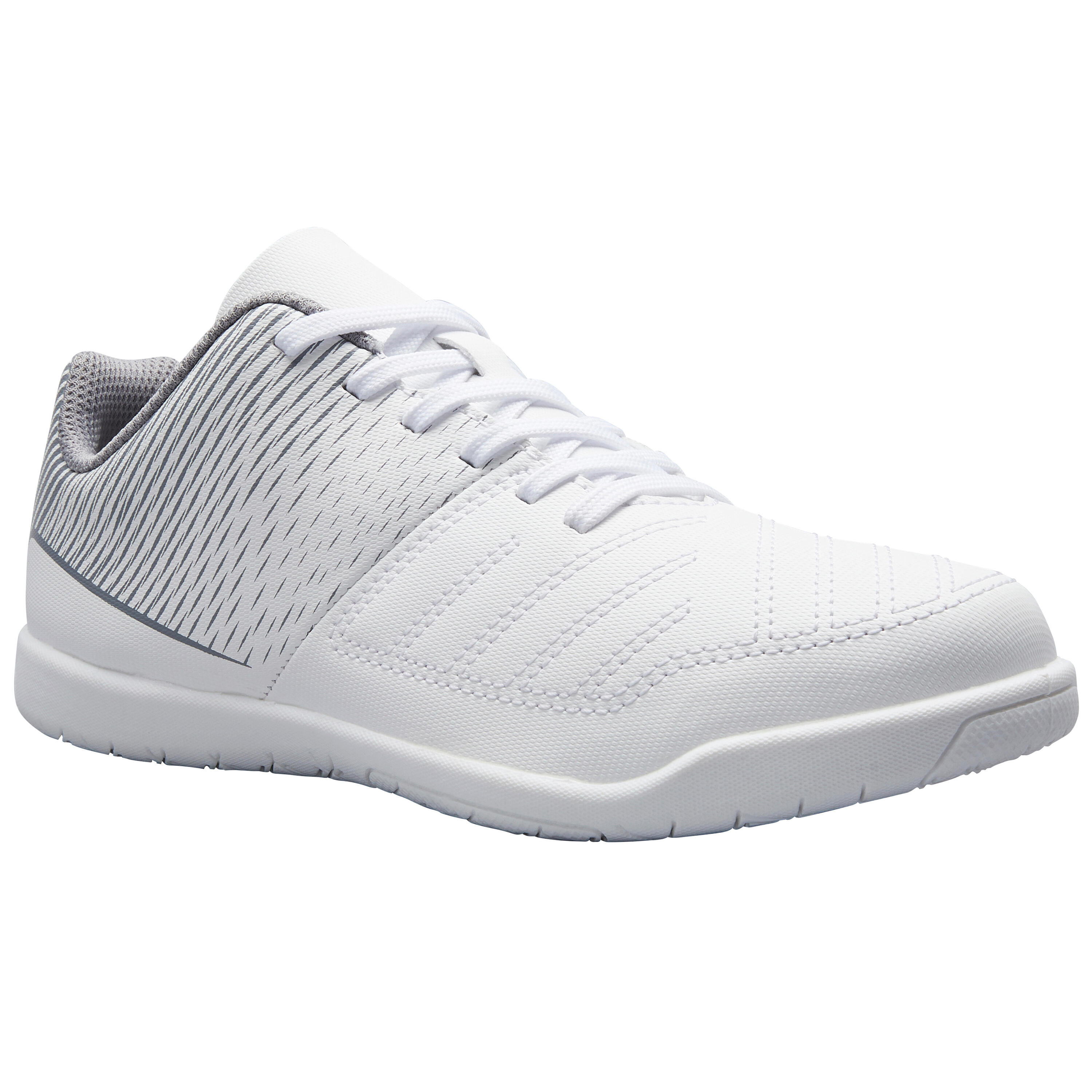 KIPSTA Kids' Futsal Trainers 100 - Ice White