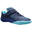 Chaussures de Futsal enfant GINKA 500 bleu vert