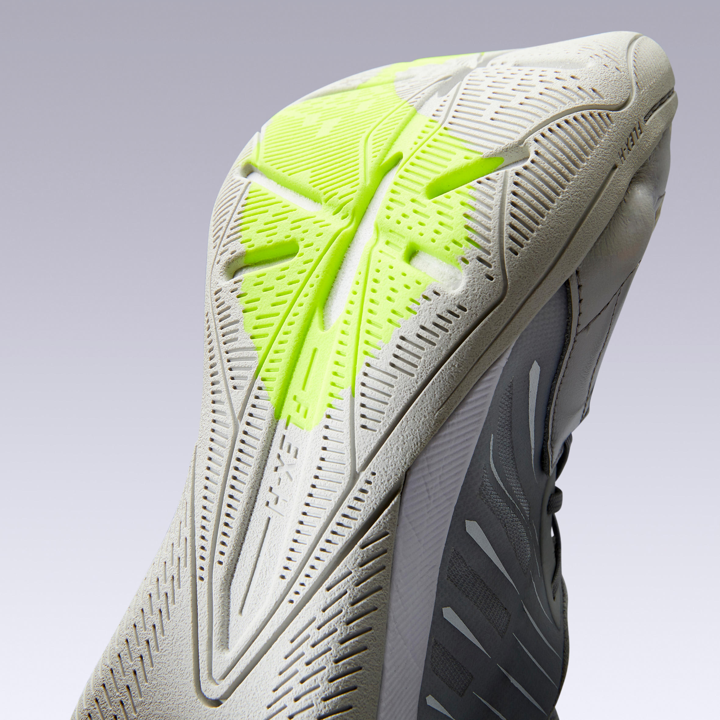 Leather Futsal Trainers Ginka 900 - Grey - Decathlon Leather Futsal Trainers Ginka 900 - Grey - Decathlon