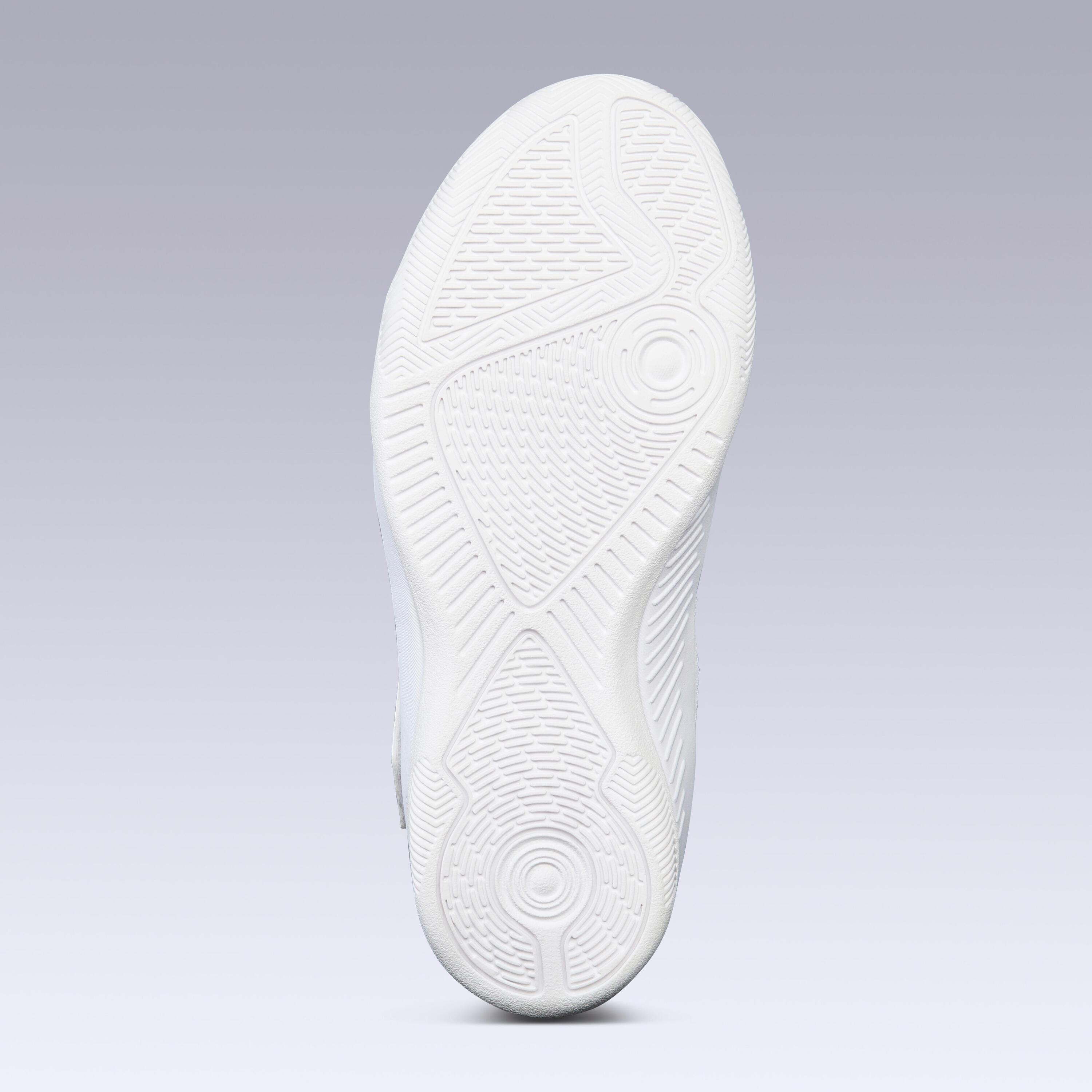 ZAPATOS DE FUTSAL NIÑOS ESKUDO500 BLANCO 2/18