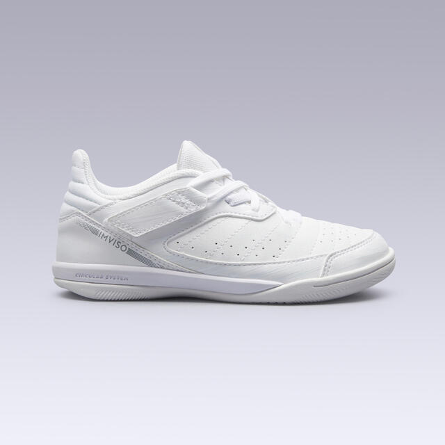 KIPSTA ZAPATOS DE FUTSAL NIÑOS ESKUDO500 BLANCO