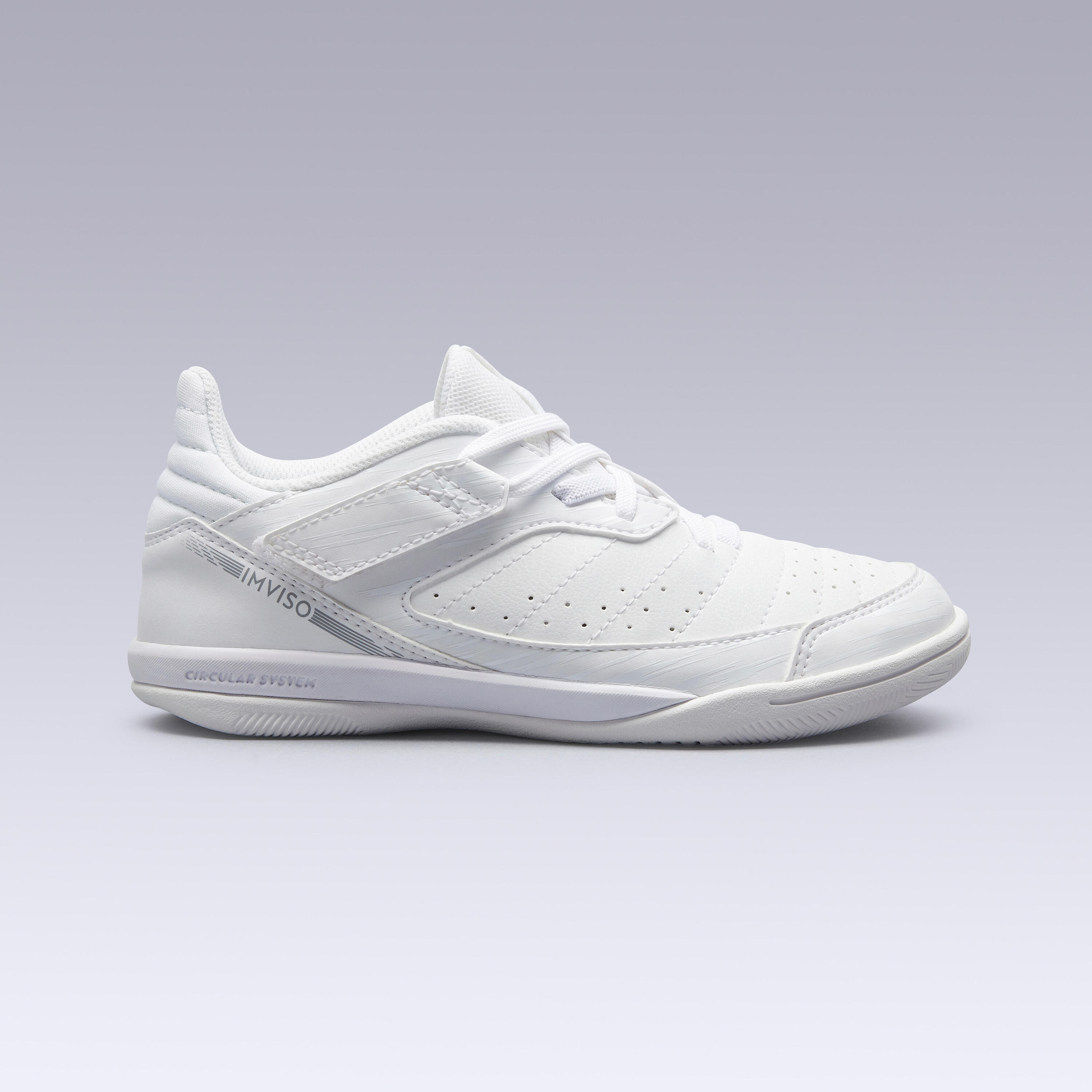 KIPSTA Eskudo 500 Kids' Futsal Boots - White