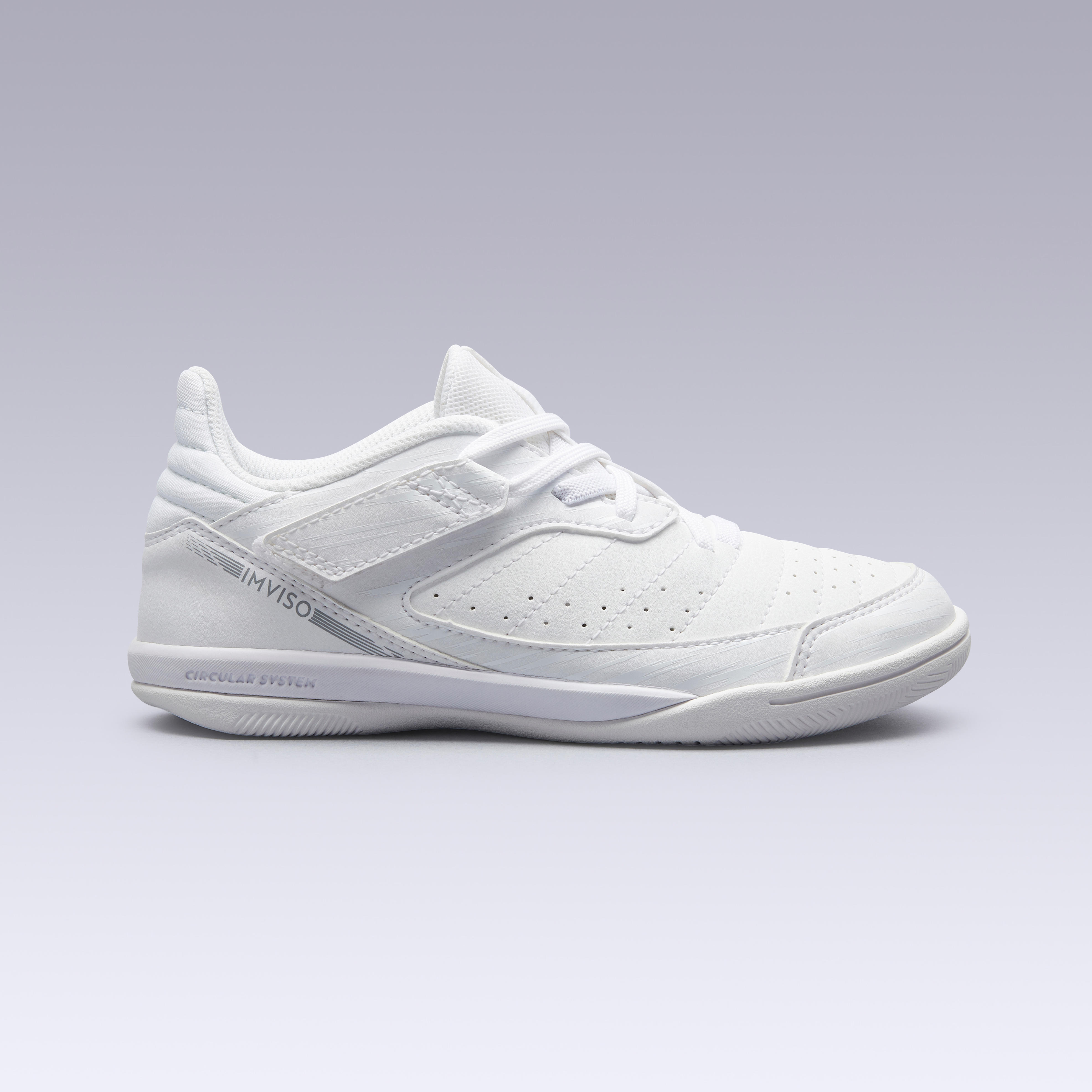 KIPSTA ZAPATILLAS DE FUTSAL NINOS ESKUDO500 BLANCO Ofertitas