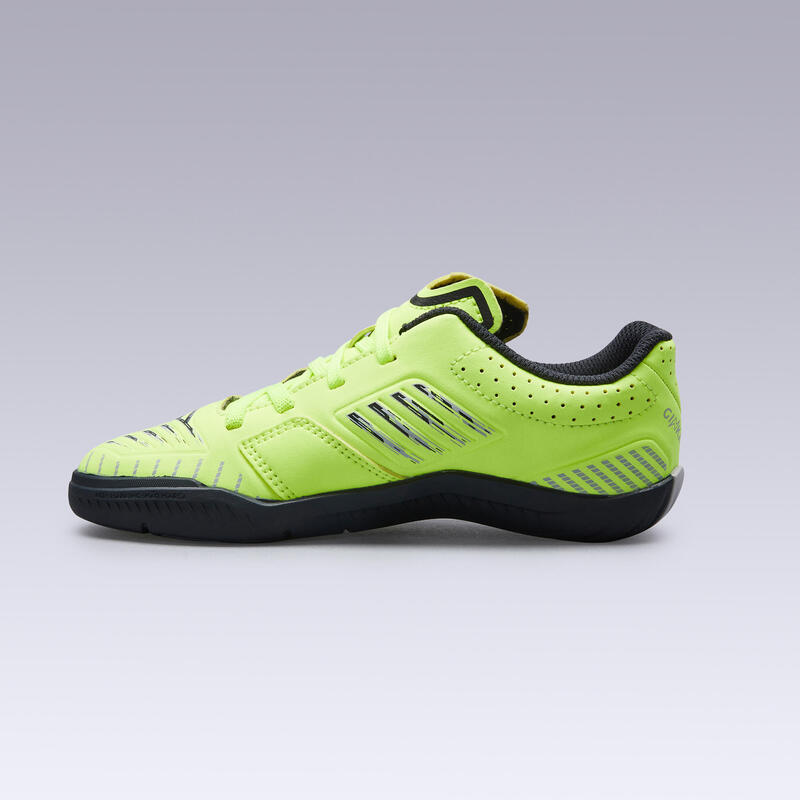 Chaussures de Futsal enfant GINKA 500 jaune