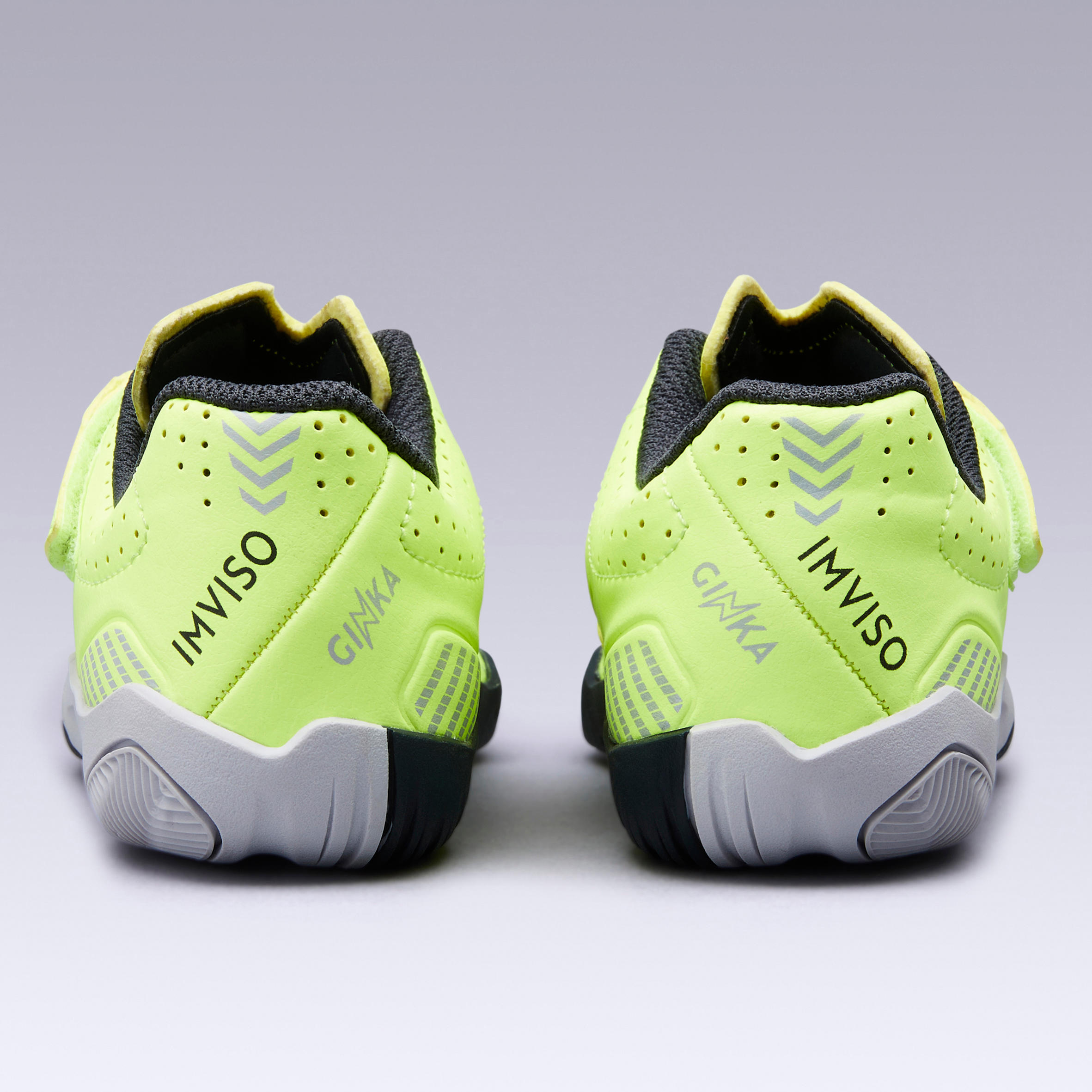 Kids' Futsal Shoes Ginka 500 - Yellow 8/10