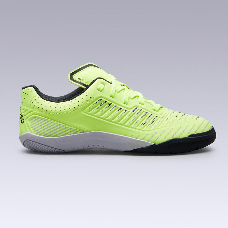 Chaussures de Futsal enfant GINKA 500 jaune