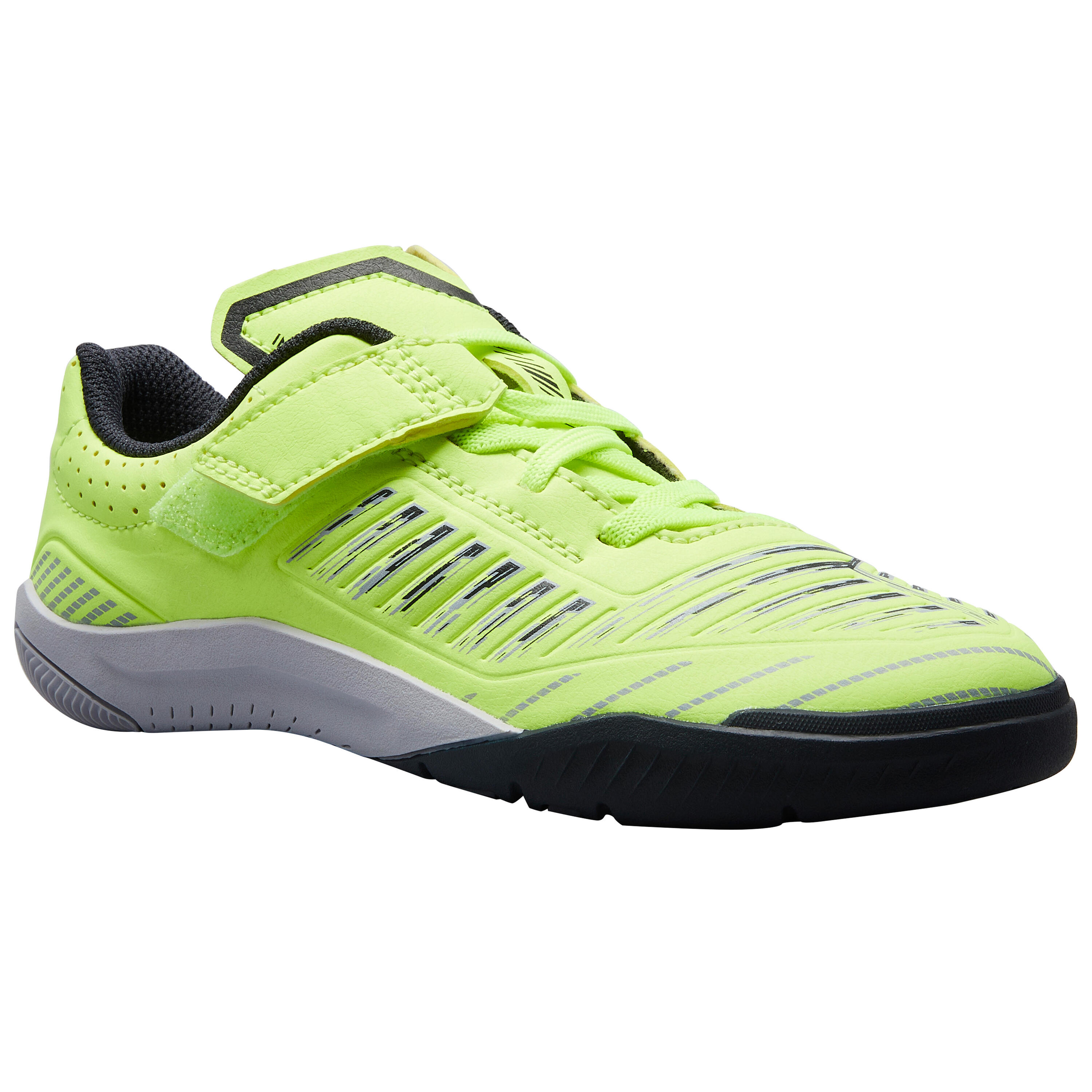 fluo lime yellow / graphite grey / pale grey