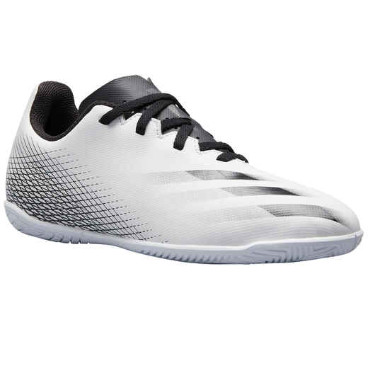 
      Kids' Futsal Trainers X4 - White/Black
  