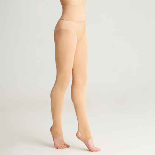 
      Adult Rhythmic Gymnastics Stirrup Tights - Nude
  