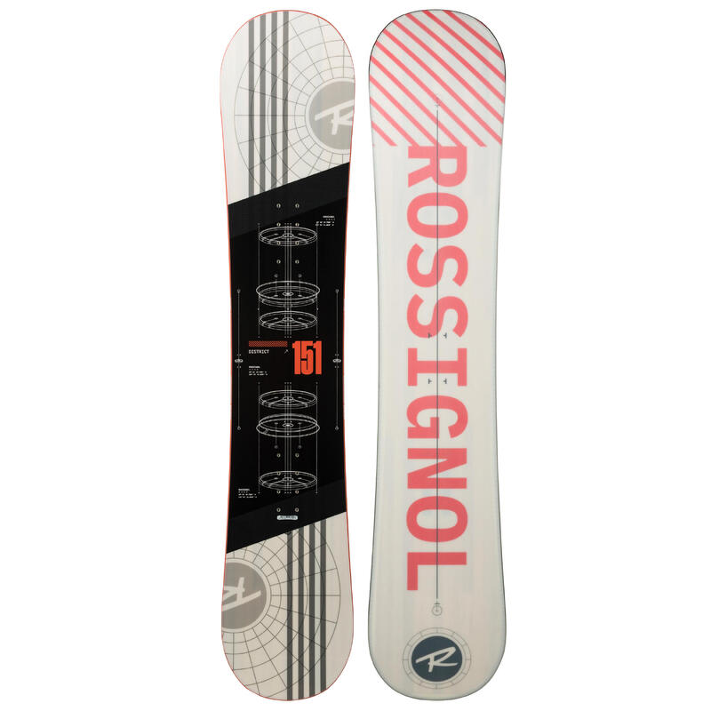 Prancha de Snowboard Freestyle e All mountain Rossignol District Homem