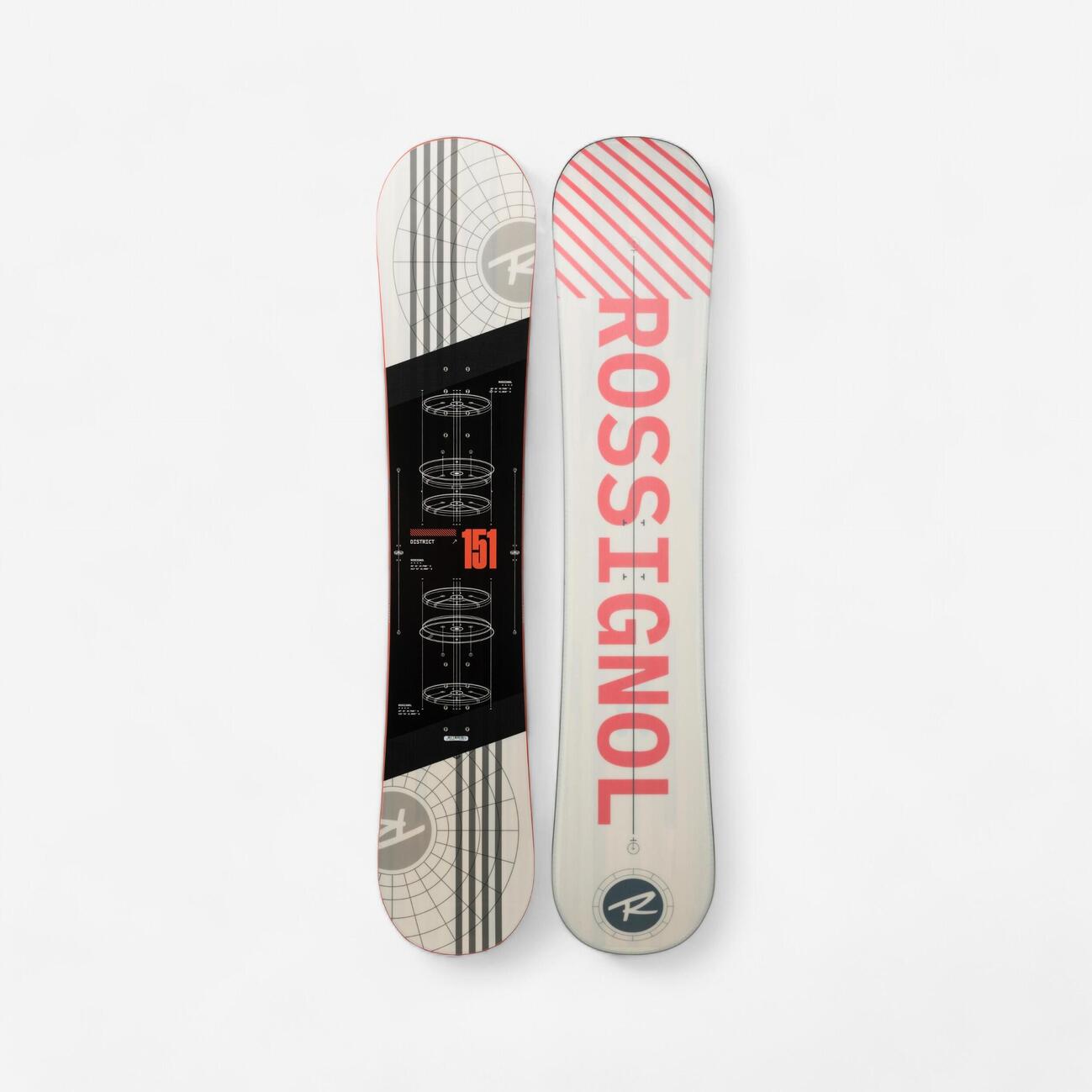 Tabla snowboard, Rossignol, District, Freestyle/AllMountain, Hombre ROSSIGNOL Decathlon