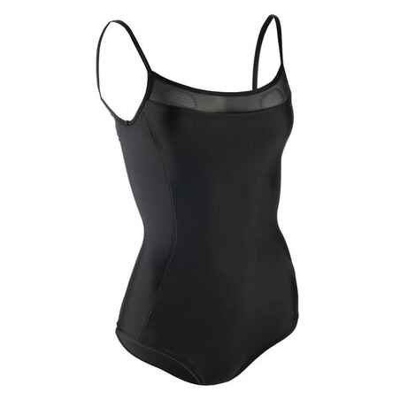 Maillot ballet tirantes finos Niña Starever negro